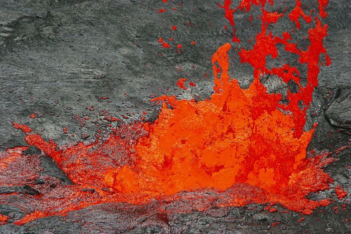 Lava lake in Ethiopia