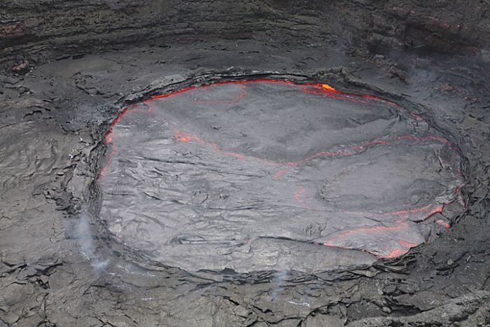 Lava lake in Ethiopia