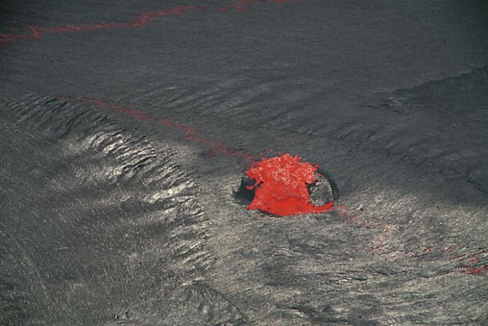 Lava lake in Ethiopia