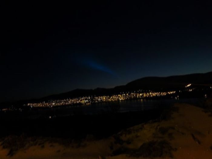 The mysterious spiral in the sky, Norway