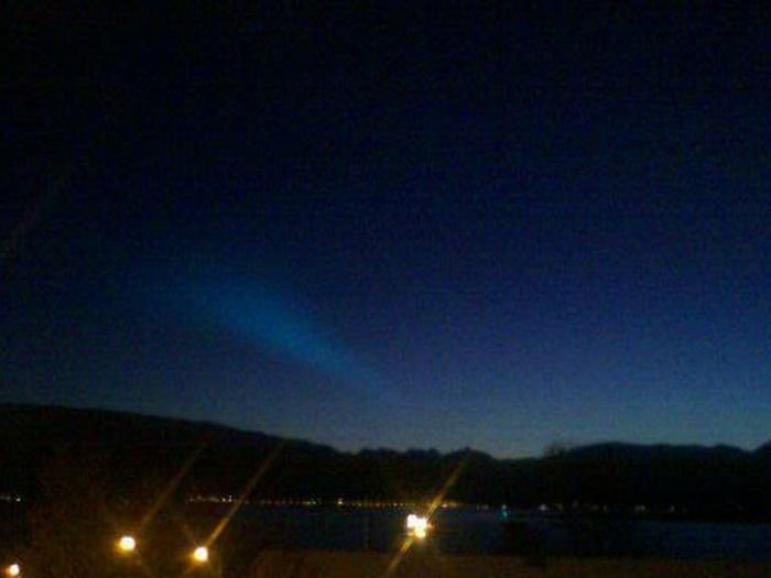 The mysterious spiral in the sky, Norway