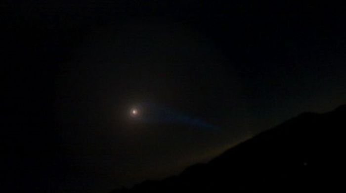 The mysterious spiral in the sky, Norway
