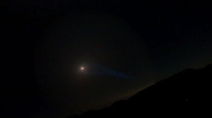 The mysterious spiral in the sky, Norway