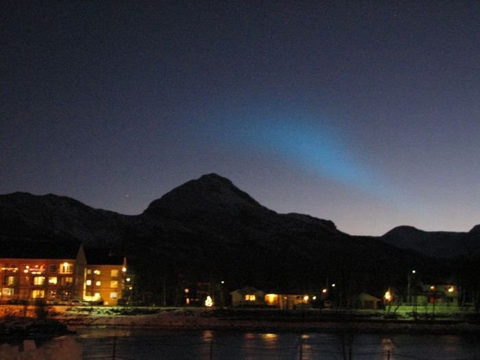 The mysterious spiral in the sky, Norway