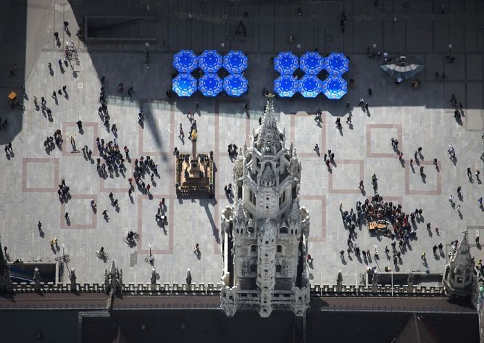 World from top, by Klaus Lerdorf