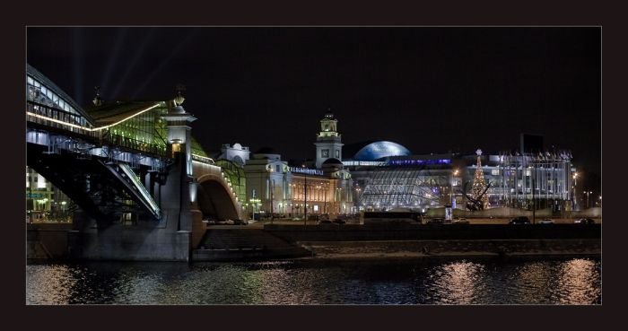 Moscow at night, Russia