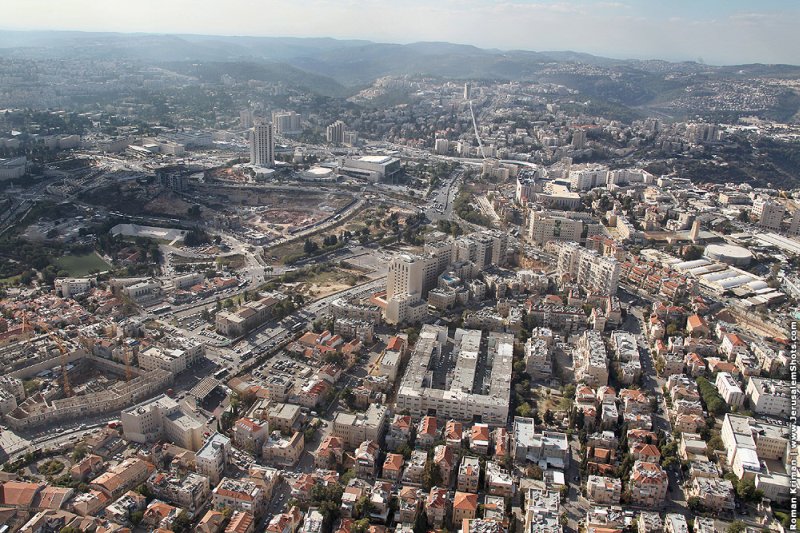 Bird's-eye view of Jerusalem, Israel