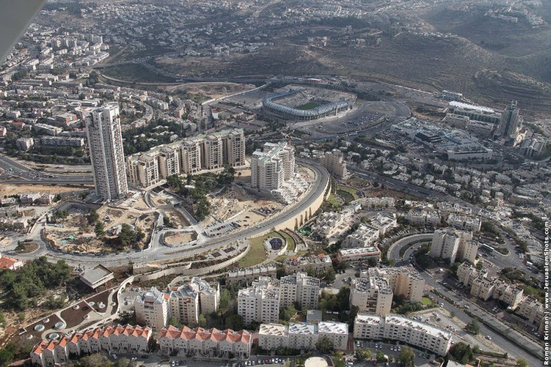 Bird's-eye view of Jerusalem, Israel