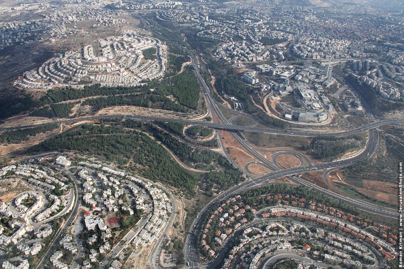 Bird's-eye view of Jerusalem, Israel