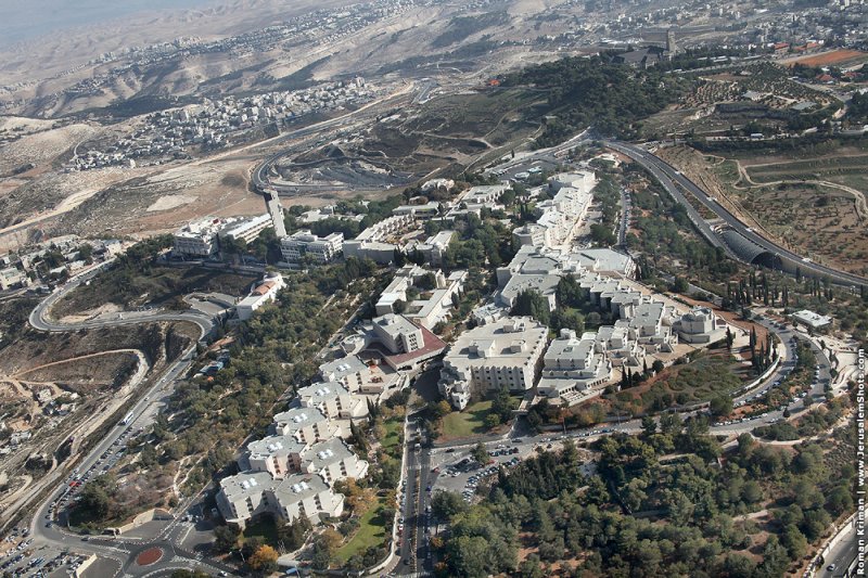 Bird's-eye view of Jerusalem, Israel