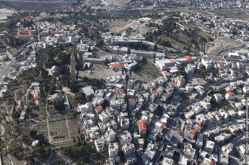 Bird's-eye view of Jerusalem, Israel