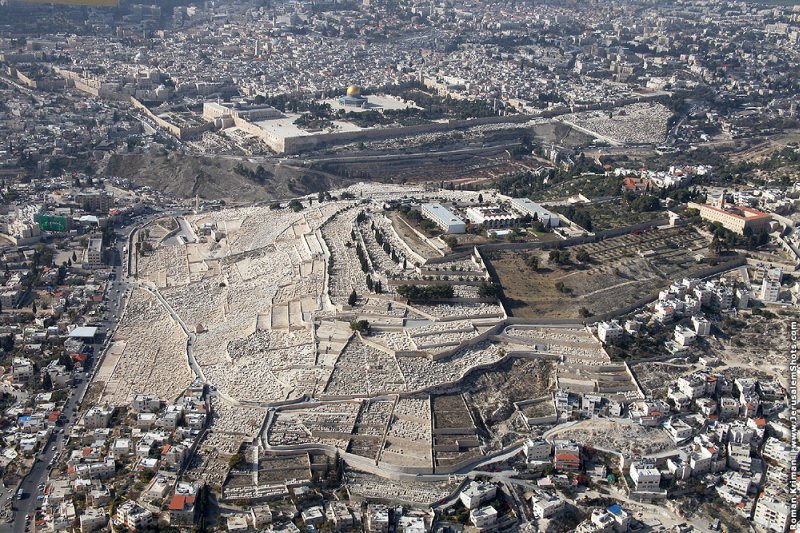 Bird's-eye view of Jerusalem, Israel