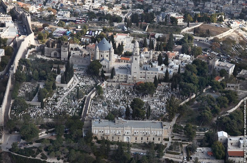 Bird's-eye view of Jerusalem, Israel