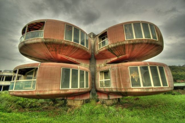 Abandoned city San Zhi, Taiwan