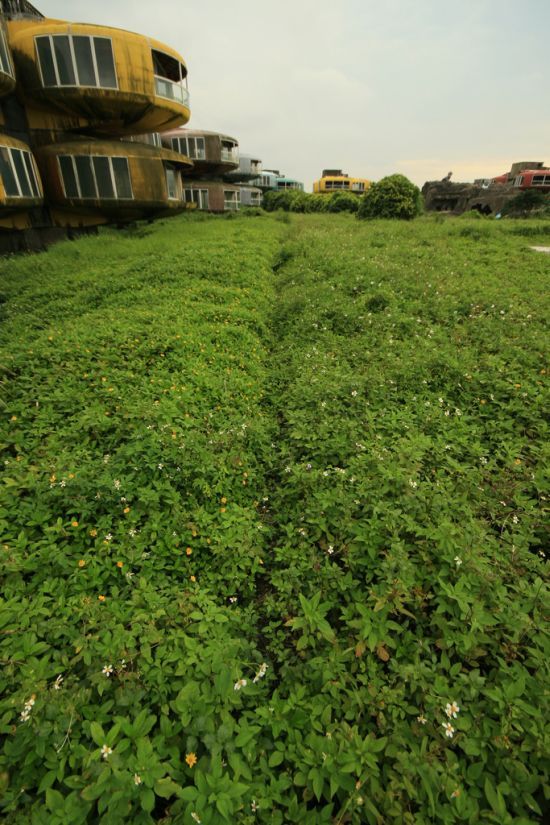 Abandoned city San Zhi, Taiwan