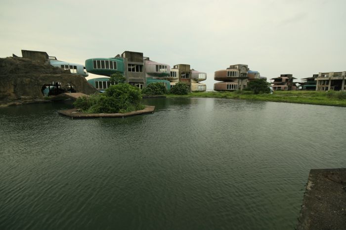 Abandoned city San Zhi, Taiwan