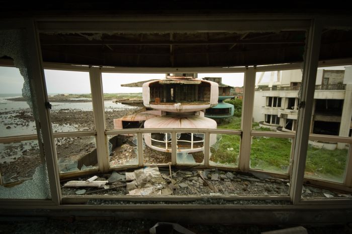 Abandoned city San Zhi, Taiwan