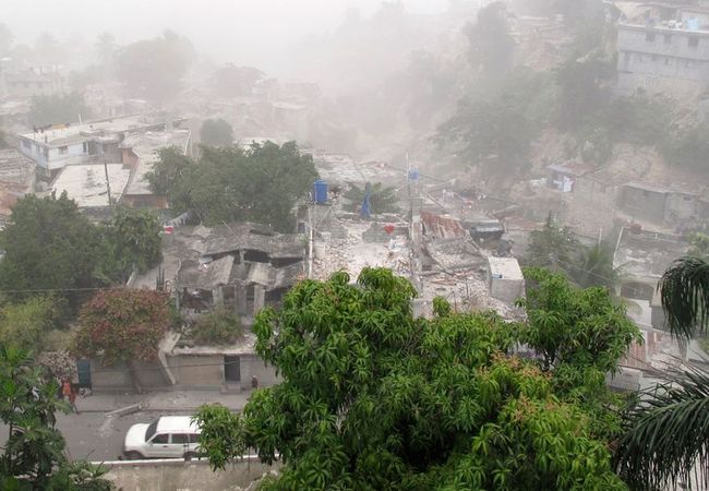 Earthquake in Haiti, 16 km from Port-au-Prince