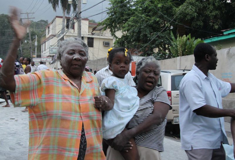 Earthquake in Haiti, 16 km from Port-au-Prince