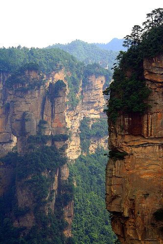 Zhangjiajie National Park, Ulinyuanya peak, Dayong town, Mt. Kunlun, Village of Yellow Lion, China