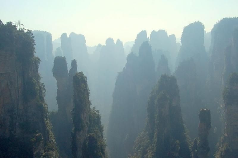 Zhangjiajie National Park, Ulinyuanya peak, Dayong town, Mt. Kunlun, Village of Yellow Lion, China