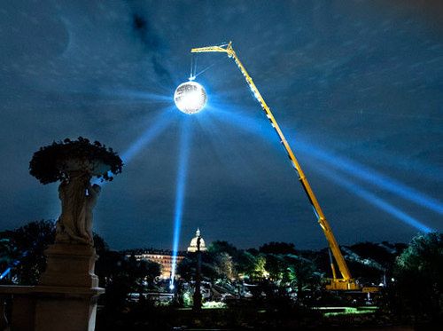 World's largest disco ball, Michel de Broin