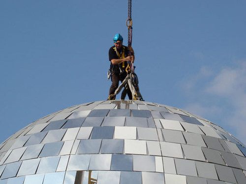 World's largest disco ball, Michel de Broin