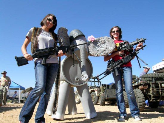 Big Sandy Shoot, machine gun paradise, United States