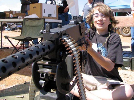 Big Sandy Shoot, machine gun paradise, United States