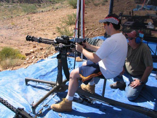 Big Sandy Shoot, machine gun paradise, United States