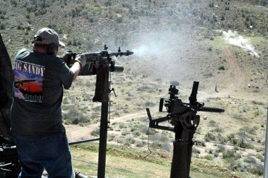 Big Sandy Shoot, machine gun paradise, United States