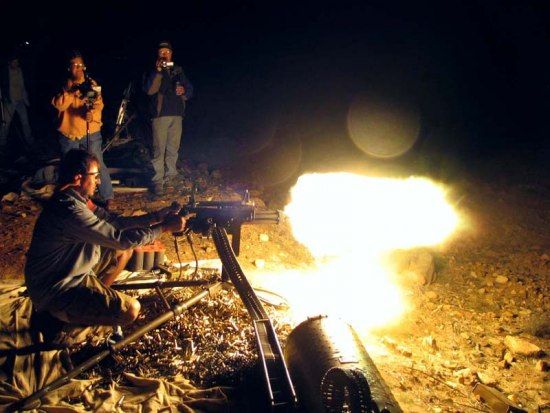 Big Sandy Shoot, machine gun paradise, United States