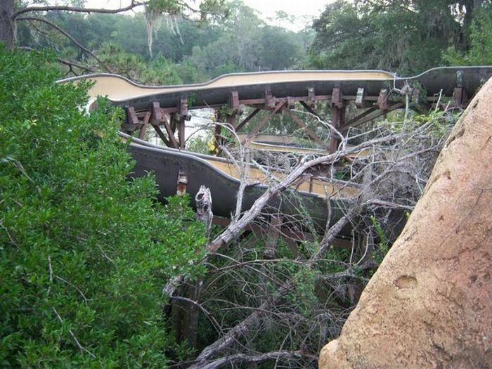 The abandoned water park in Walt Disney World, United States