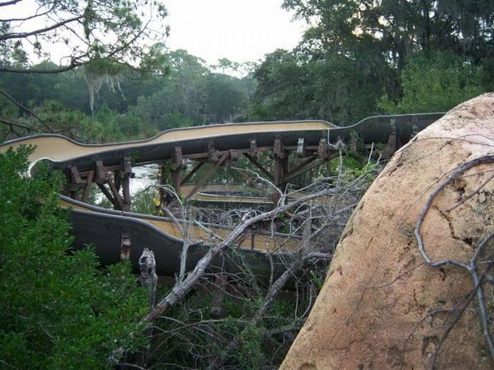 The abandoned water park in Walt Disney World, United States