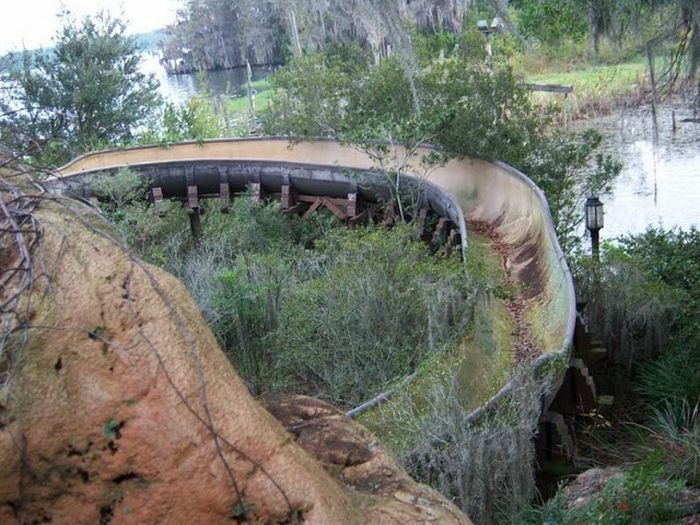 The abandoned water park in Walt Disney World, United States