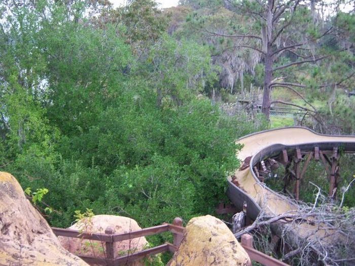 The abandoned water park in Walt Disney World, United States