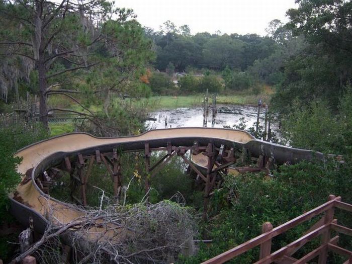 The abandoned water park in Walt Disney World, United States