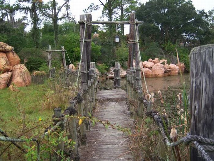 The abandoned water park in Walt Disney World, United States