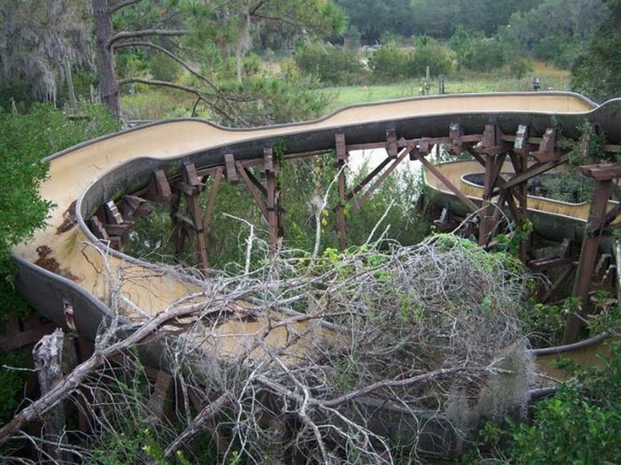 The abandoned water park in Walt Disney World, United States