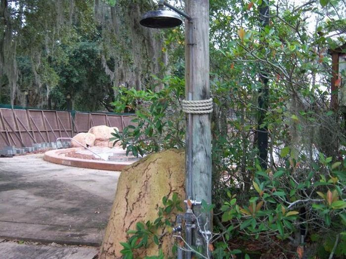 The abandoned water park in Walt Disney World, United States