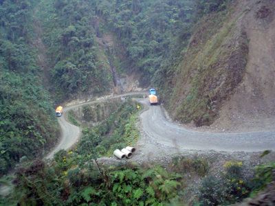 dangerous roads around the world