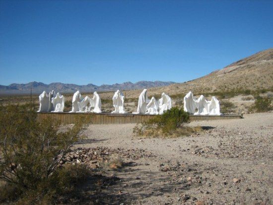 Rhyolite, ghost town, Nye County, Nevada, United States