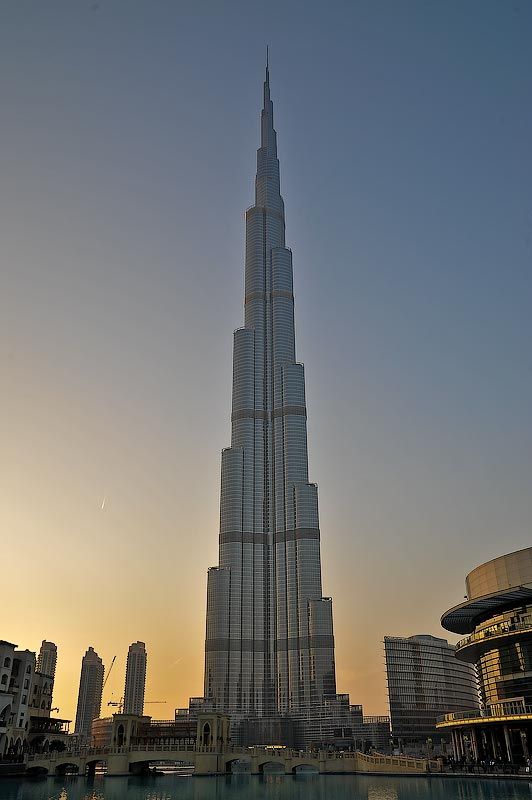 Burj Khalifa, Burj Dubai, skyscraper  in Dubai, United Arab Emirates