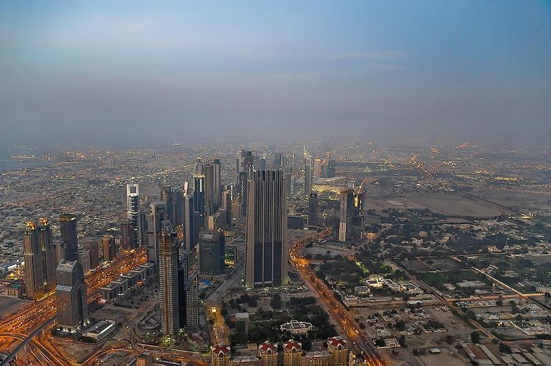 Burj Khalifa, Burj Dubai, skyscraper  in Dubai, United Arab Emirates