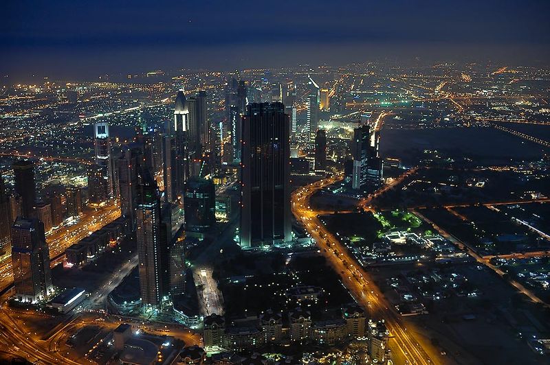 Burj Khalifa, Burj Dubai, skyscraper  in Dubai, United Arab Emirates