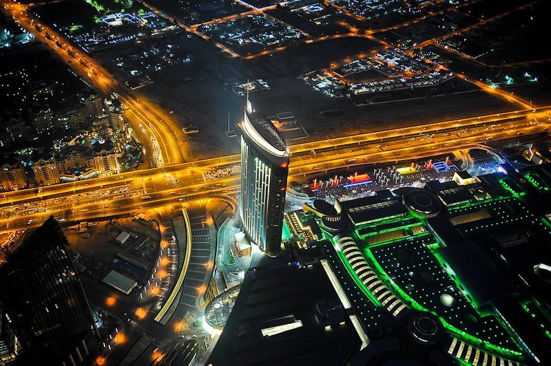 Burj Khalifa, Burj Dubai, skyscraper  in Dubai, United Arab Emirates