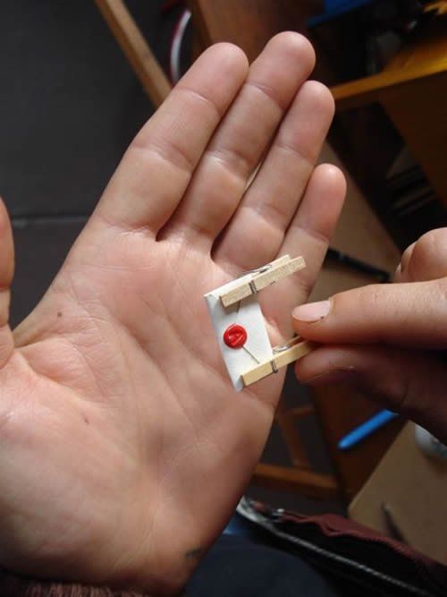 the world's smallest postal service for sending smallest letters