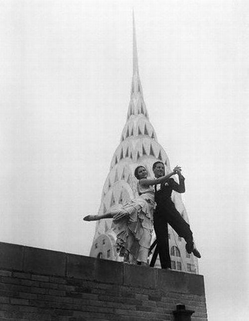 History: Black and white photos of New York City, United States