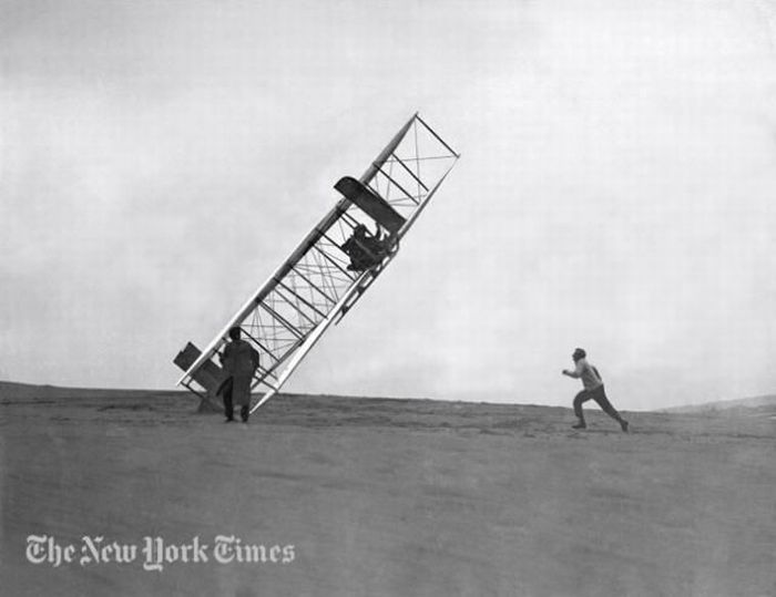 History: Black and white photos of New York City, United States