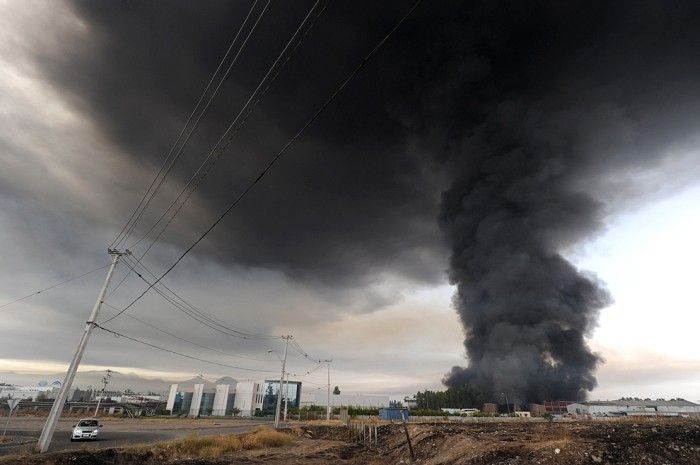 Earthquake in Chile, South America